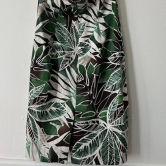 Jones New York Ladies printed Cotton Halter Dress - Sz 8 - Picture 12 of 13